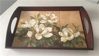 Magnolia Tile Wood Serving Tray