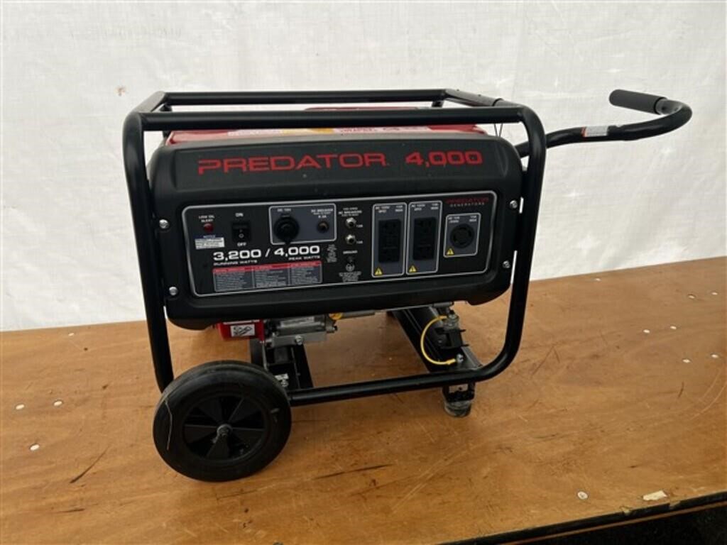 Predator 4000 watt Generator