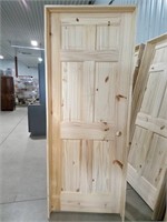 30" Interior Pine Door
