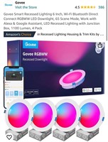 Govee Smart Recessed Lighting 6 Inch