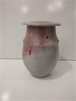 Earthenware Studio Pottery Lidded Jar