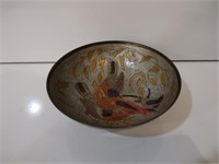 Cloisonne Brass Bowl