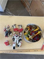 Power rangers and vintage toys