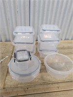 Plastic food storage Containers