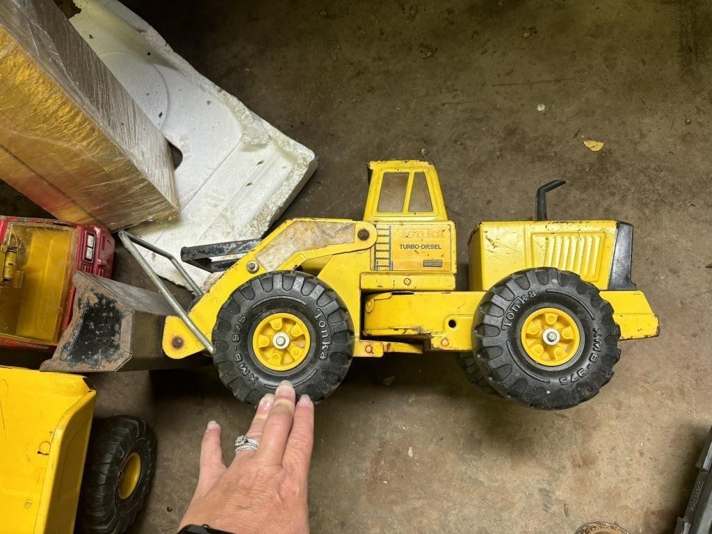 TONKA articulating loader metal