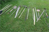 22 STICK TOOLS SOLD AS A LOT