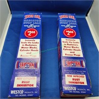 2 Boxes of Silver Seal Radiator Stop Leak
