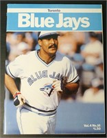 1980 Toronto Blue Jays Scorebook Magazine