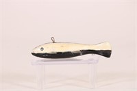 4" Fish Spearing Decoy by Butch Schramm, Carved