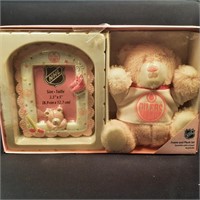 Maple Leafs Pink Frame and Plush Set