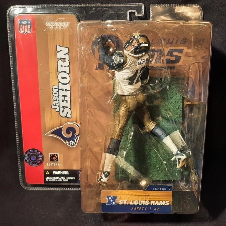 HTF McFarlane Jason Sehorn Chase Figure