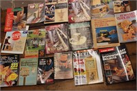 Vintage miscellaneous woodworking magazines