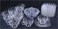 Federal Columbia Glass Dish Set