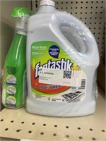 Fantastik cleaner 1 gallon & spray bottle