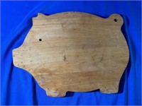 Wood Pig Cutting Board