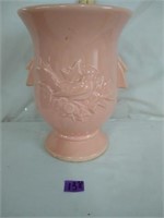 McCoy 8" pink vase