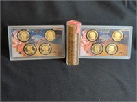 US PRESIDENTIAL $1 COINS - UNCIRULATED