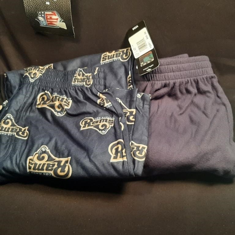 LA Rams Two-Piece Fleece Sleep Pants