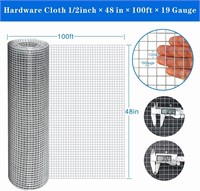Hardware Cloth 1/2 inch Square  48'' x 100'