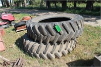 (2) Firestone 18.4x38 Tires