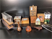 Golf Themed Items Assorted Wood Decor and more.