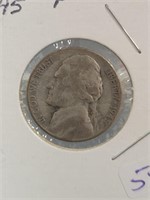 1945-P JEFFERSON NICKEL