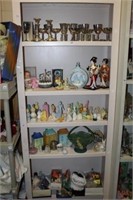 Shelf - Silverplate, Geisha Girls, Avon, etc
