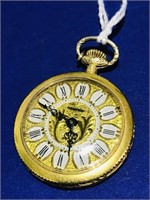 VINTAGE SOVEREIGN GOLD PLATED POCKET  WATCH