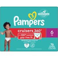 PAMPERS Cruisers 360 76 Diapers Size 6