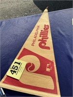 1960s Phillies baseball pennant
29 inches long