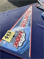 2000 Super Bowl football pennant
29 inches long