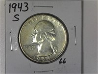 1943-S Washington Quarter