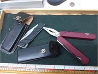 Utility tool and lock blade knife