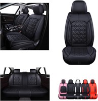 OASIS AUTO Car Seat Covers (OS-010 Black)