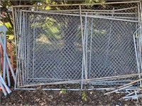 CHAIN LINK FENCE W/ PANELS