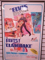 "Clambake" movie poster starring Elvis