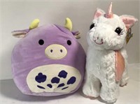 New Lot of 4 Stuffed Animals