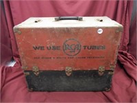RCA TUBE BOX CARRYING CASE ORGANISER CHEST