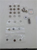 Lot of Mixed Collectible Coins  See Pic of List