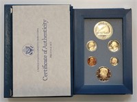 1987 US Mint Prestige Set w/ Silver Commem