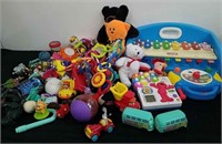 Group of toys and Kids Meal toys