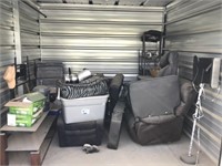 Contents of Storage Unit -Chairs, Grow Lights,etc