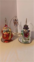 Mercury Glass Ornaments.