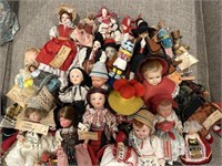 International Dolls (large lot)