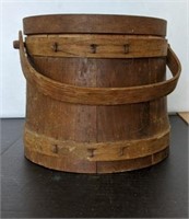 Wooden Bucket w/Handle