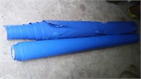 Two Rolls of Blue Vinyl