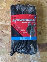 Boss L Antimicrobial Work Gloves, 10pk, New
