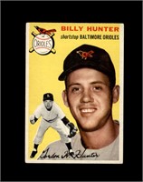 1954 Topps #48 Billy Hunter EX-MT to NRMT+