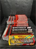 2 Trays Matchbox NASCAR NOS Transporters.