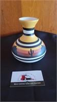 Native American pottery vase